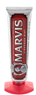 Marvis Red Toothpaste Holder Basi Stirixis Odontokremas Plastiki Kokkini